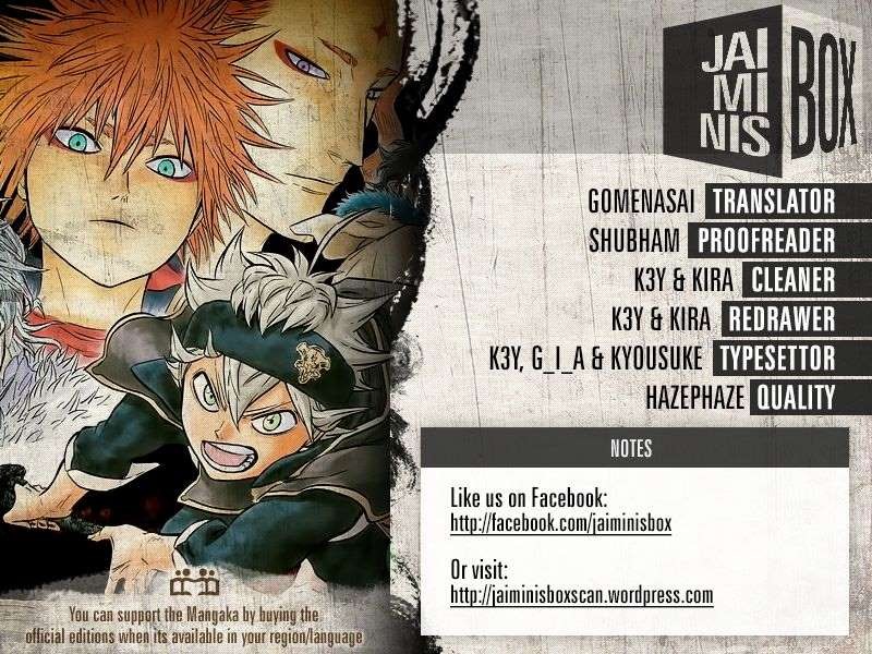 Read Black Clover Manga Online
