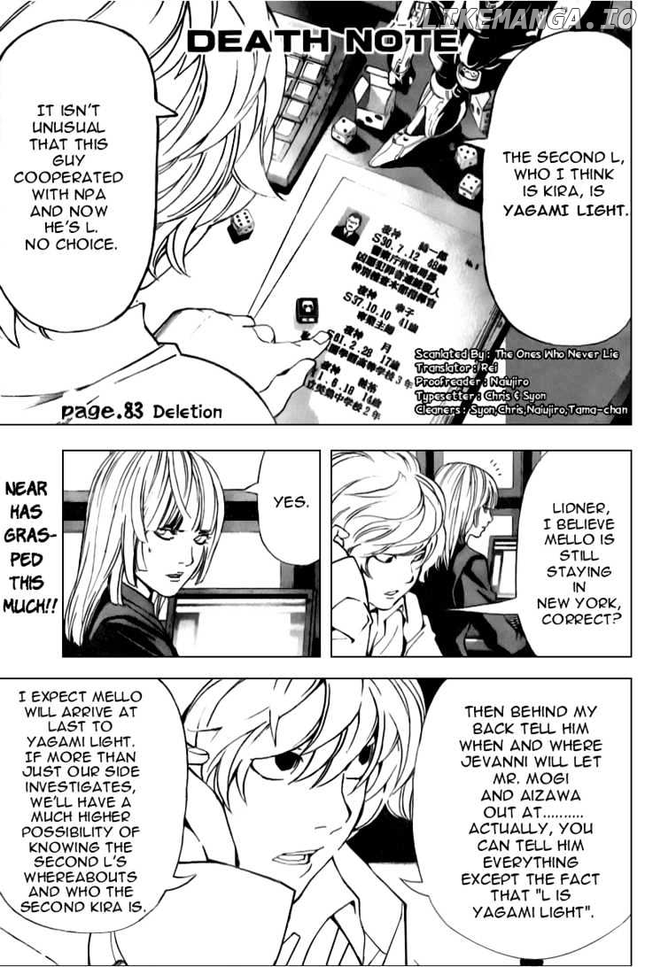 Read Death Note Manga Online