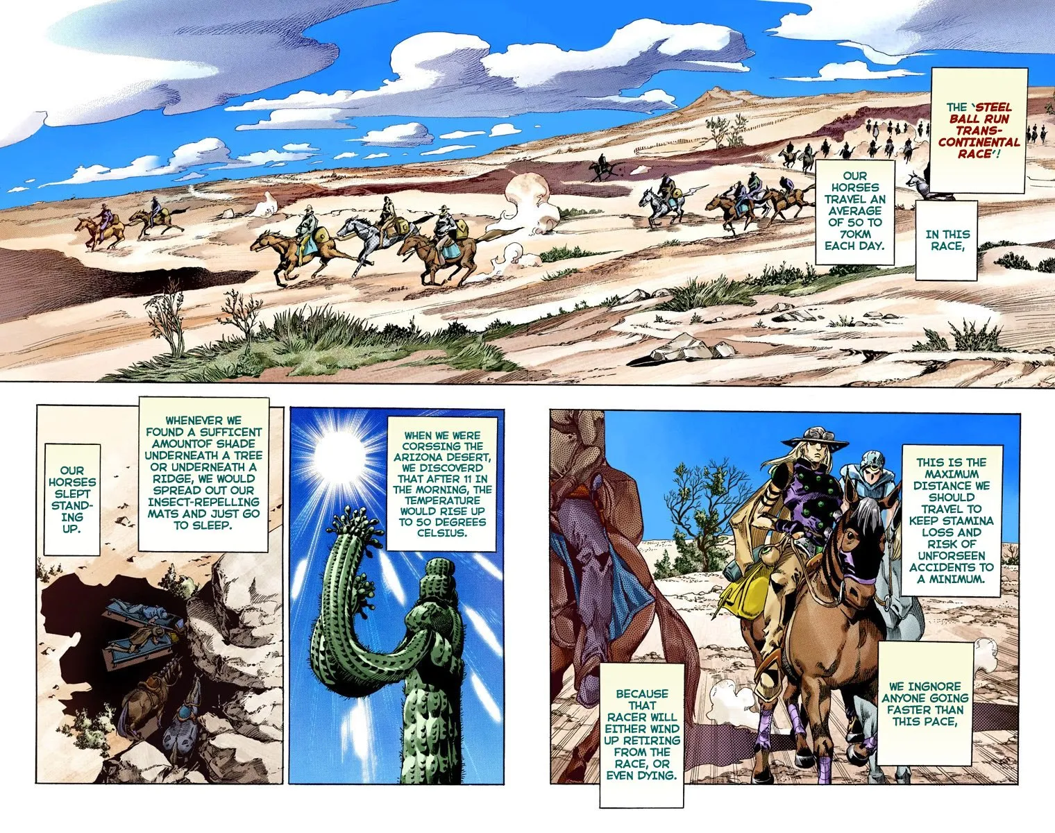 Read JoJo's Bizarre Adventure, Part 7_ Steel Ball Run (EN) Manga Online