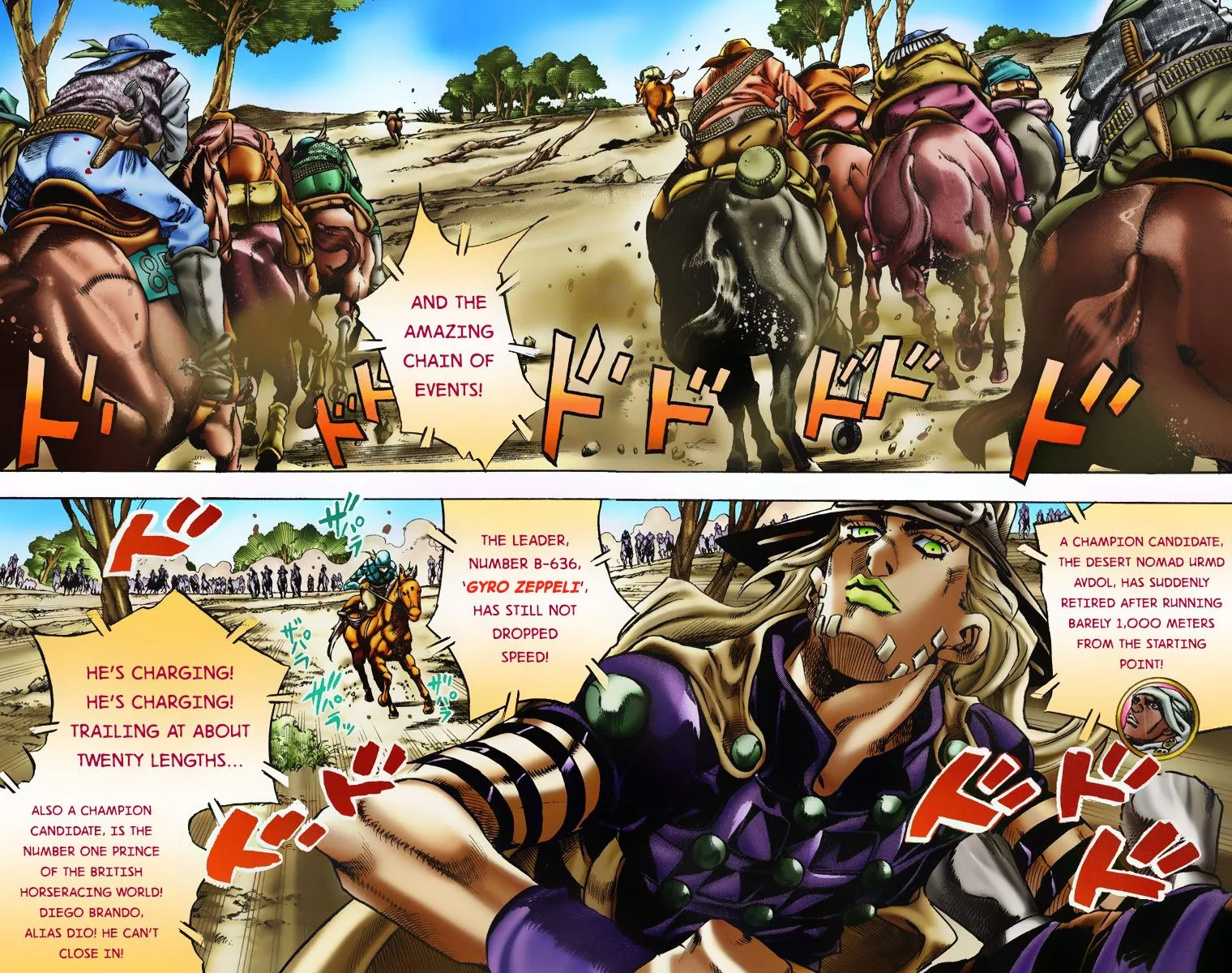 Read JoJo's Bizarre Adventure, Part 7_ Steel Ball Run (EN) Manga Online