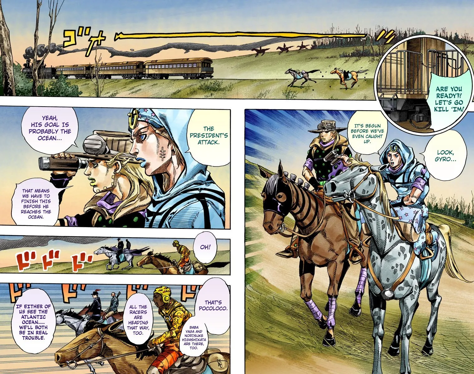 Read JoJo's Bizarre Adventure, Part 7_ Steel Ball Run (EN) Manga Online