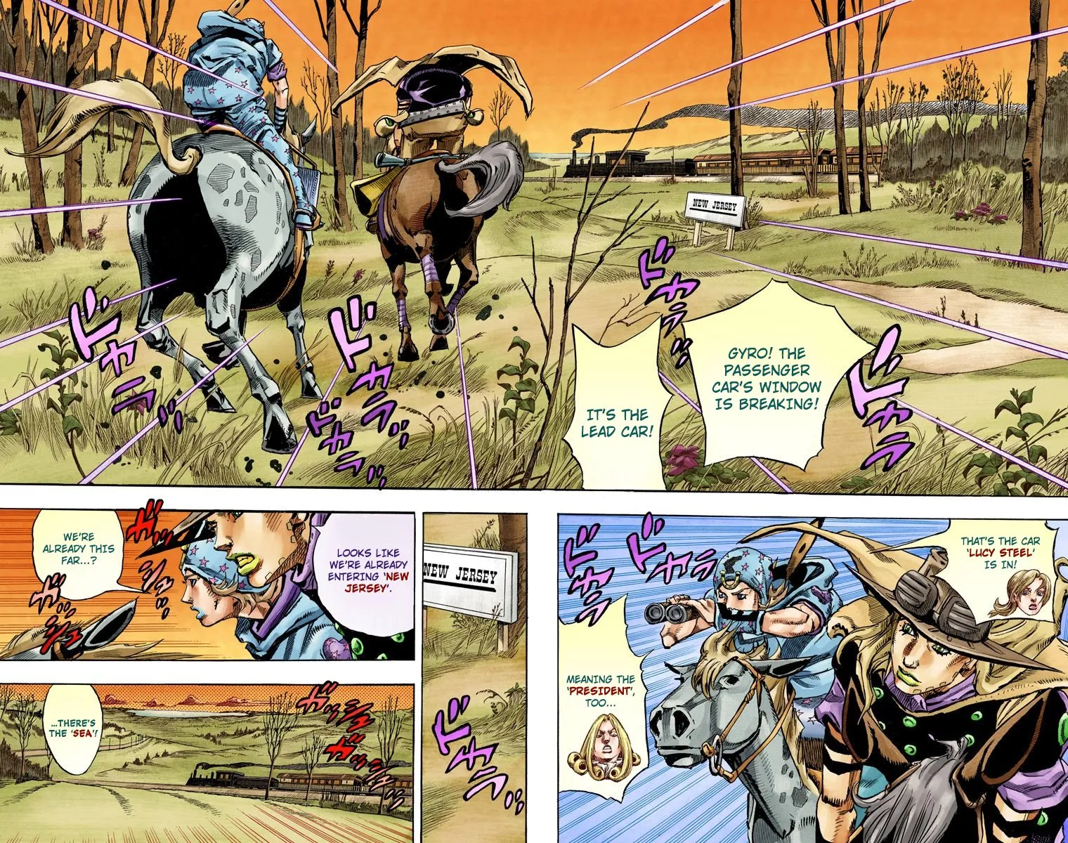 Read JoJo's Bizarre Adventure, Part 7_ Steel Ball Run (EN) Manga Online