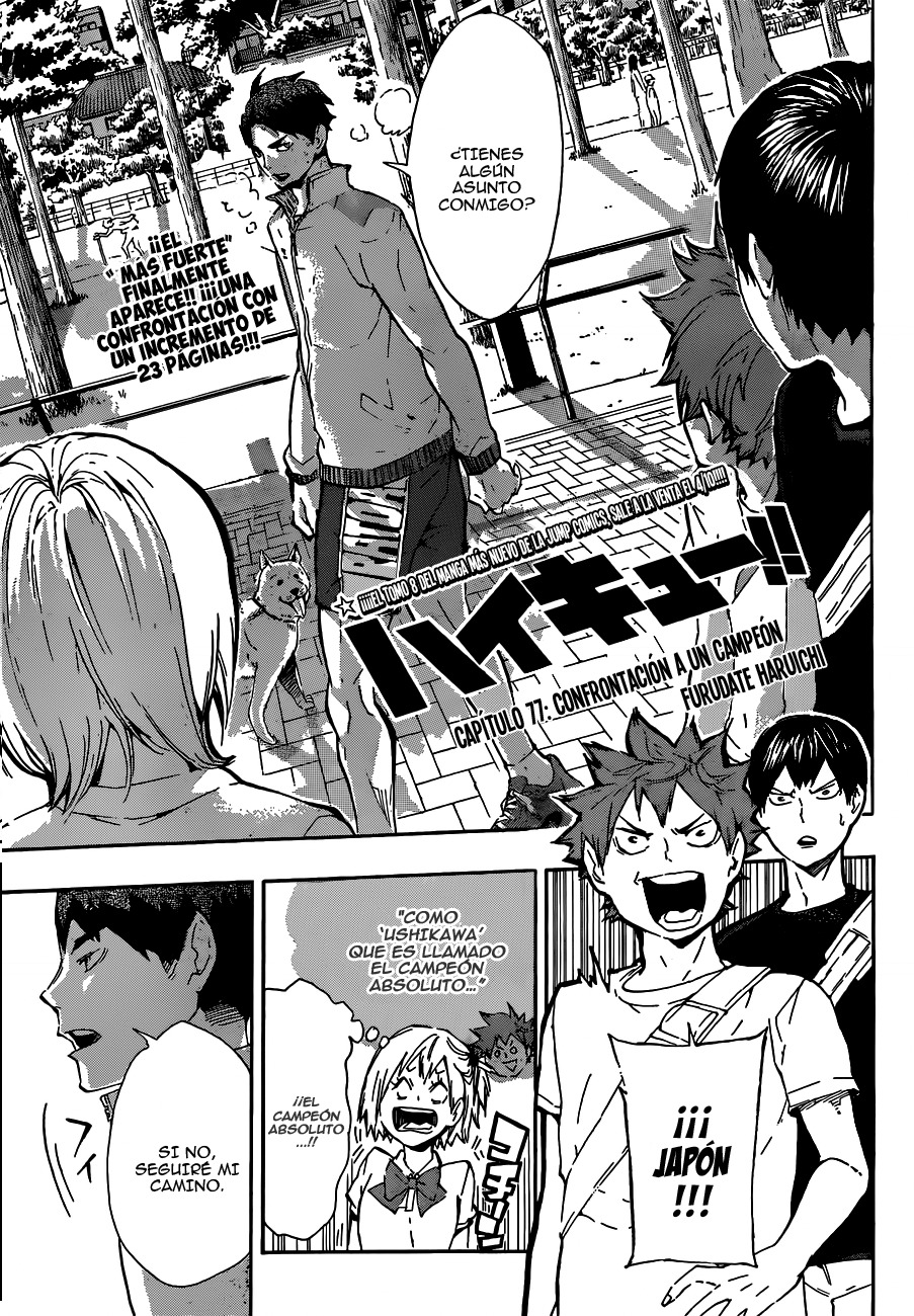 Read Haikyuu!! (ES) Manga Online