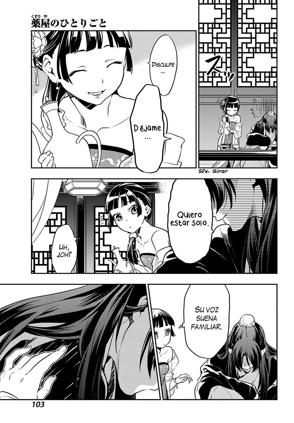 Read Kusuriya no Hitorigoto (ES) Manga Online