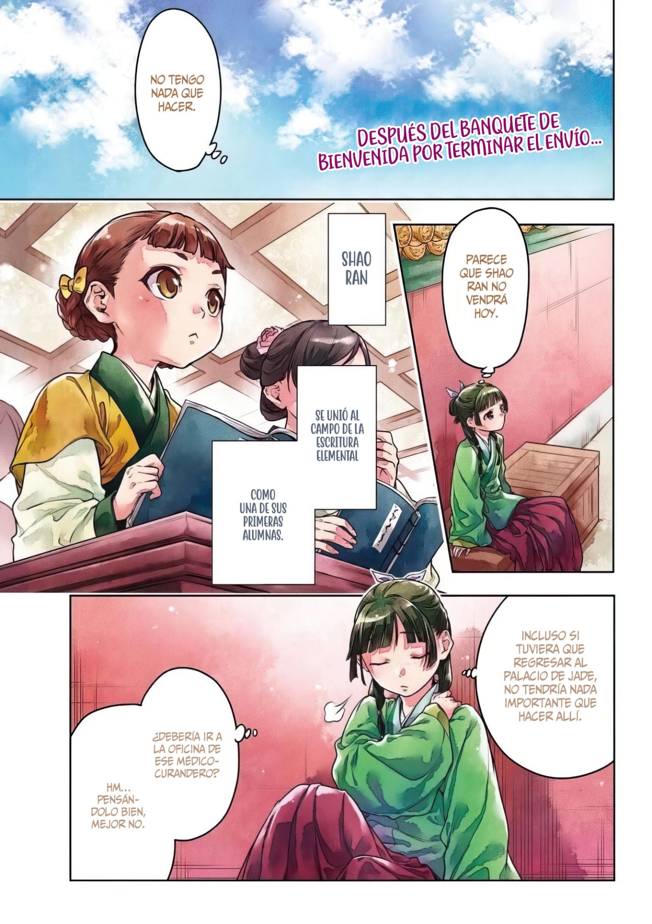 Read Kusuriya no Hitorigoto (ES) Manga Online