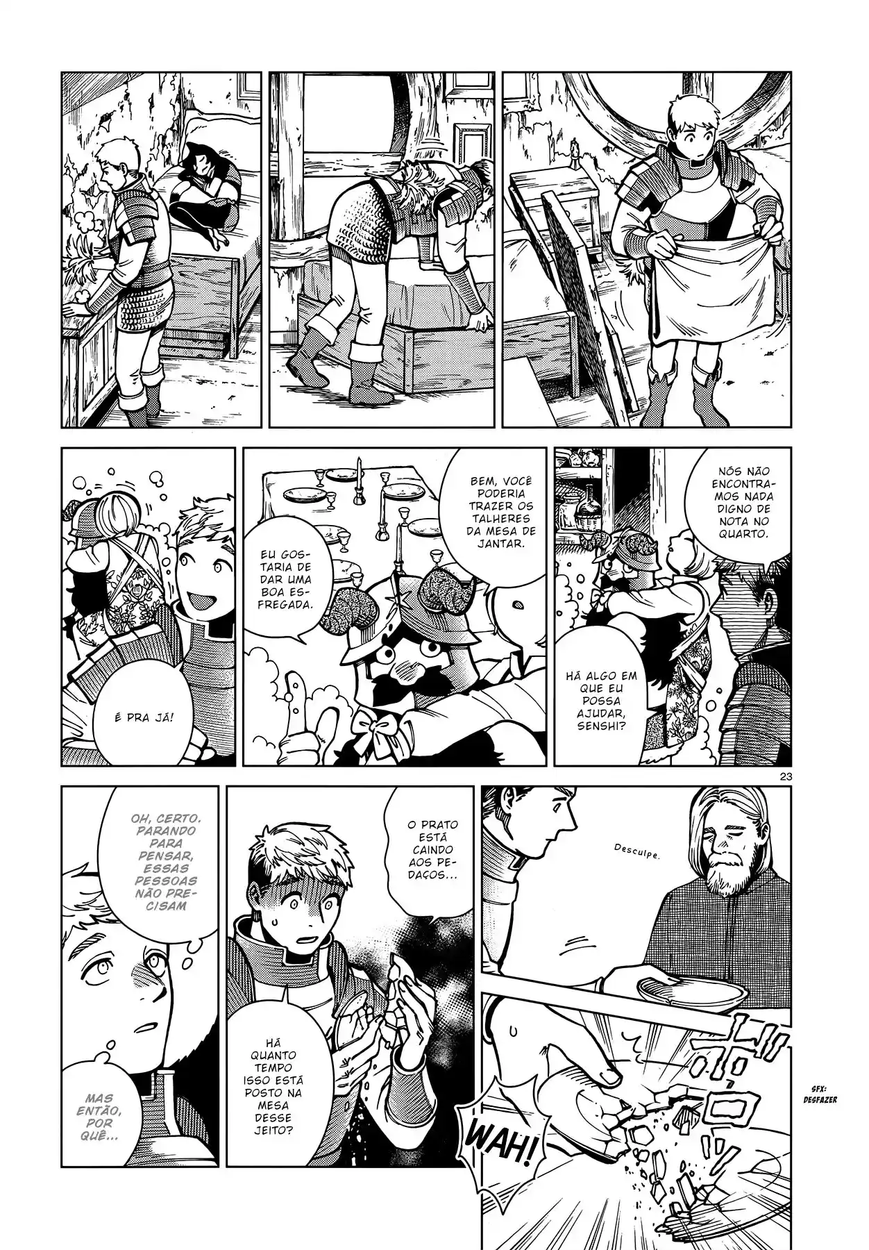 Read Dungeon Meshi (PT) Manga Online