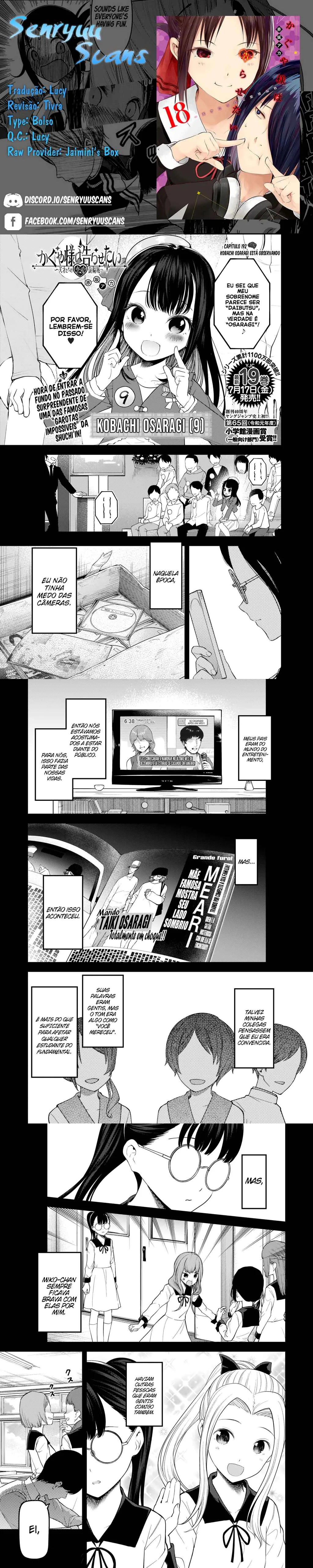 Read Kaguya-sama_ Love Is War (PT) Manga Online