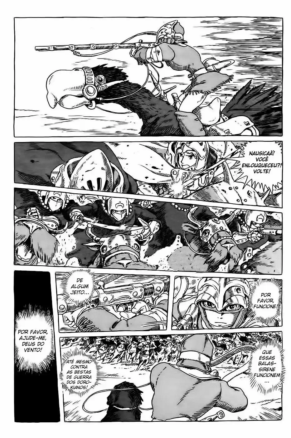 Read Kaze no Tani no Nausicaä (PT) Manga Online
