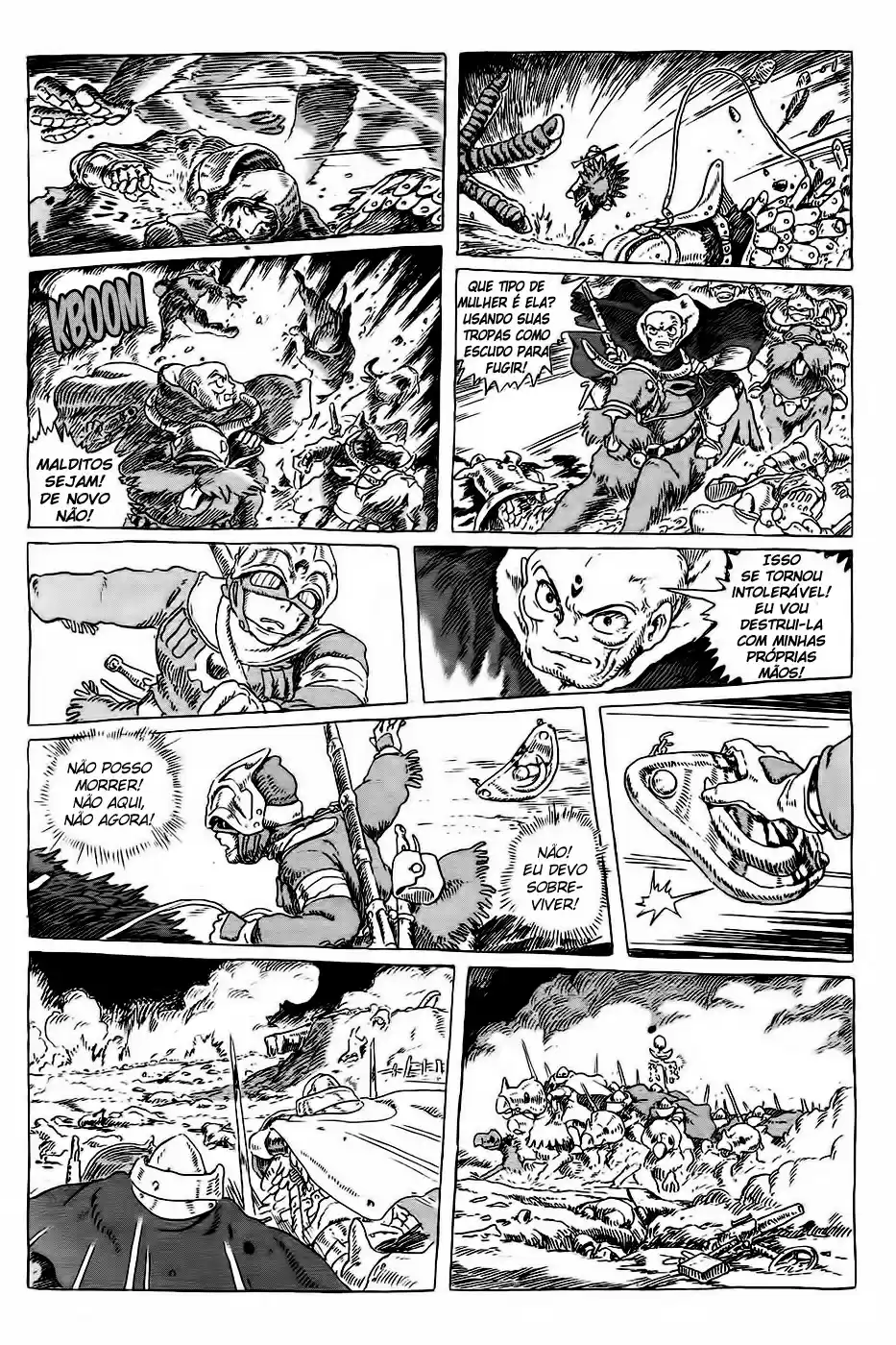 Read Kaze no Tani no Nausicaä (PT) Manga Online