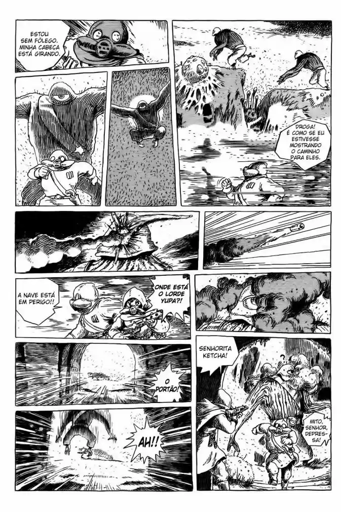 Read Kaze no Tani no Nausicaä (PT) Manga Online
