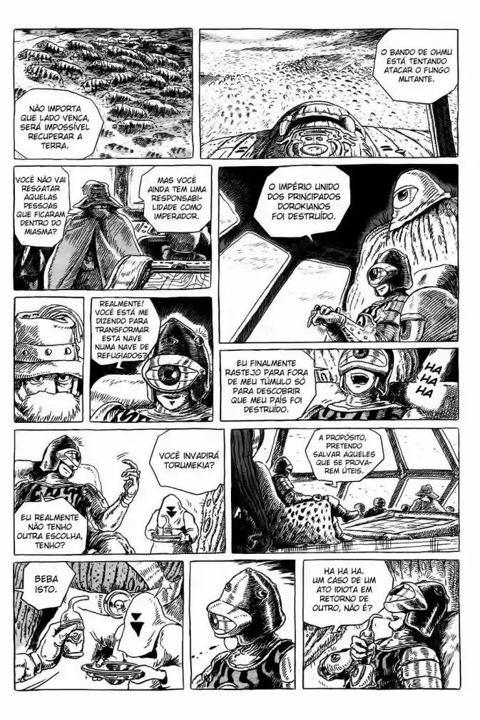 Read Kaze no Tani no Nausicaä (PT) Manga Online