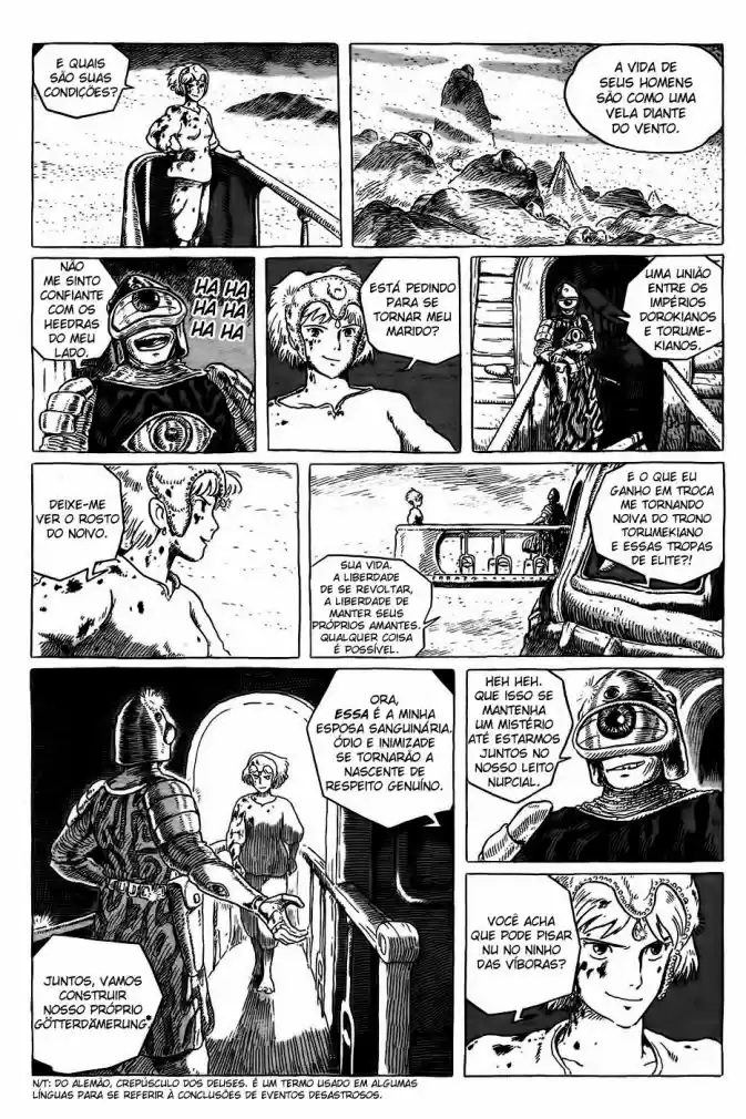 Read Kaze no Tani no Nausicaä (PT) Manga Online