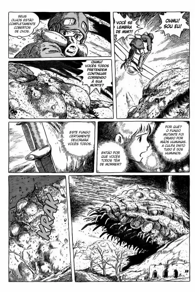 Read Kaze no Tani no Nausicaä (PT) Manga Online