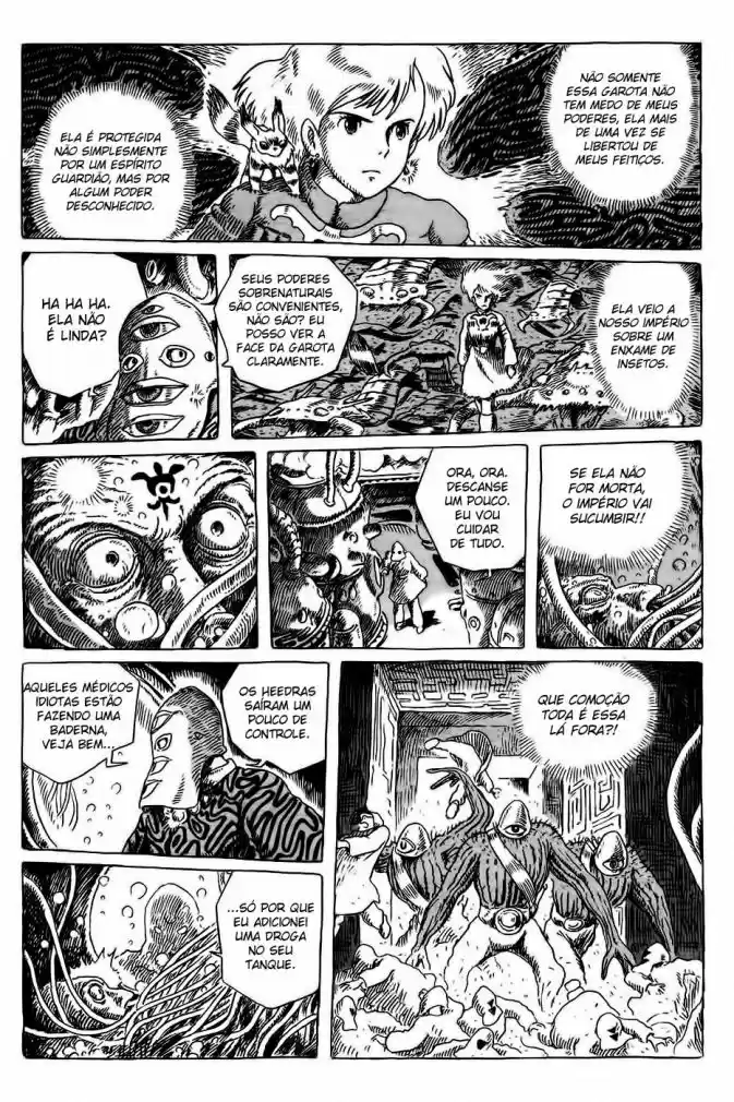 Read Kaze no Tani no Nausicaä (PT) Manga Online