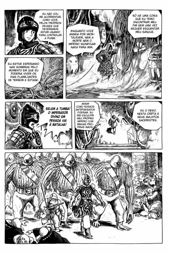 Read Kaze no Tani no Nausicaä (PT) Manga Online