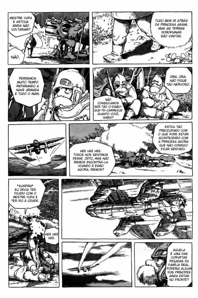 Read Kaze no Tani no Nausicaä (PT) Manga Online