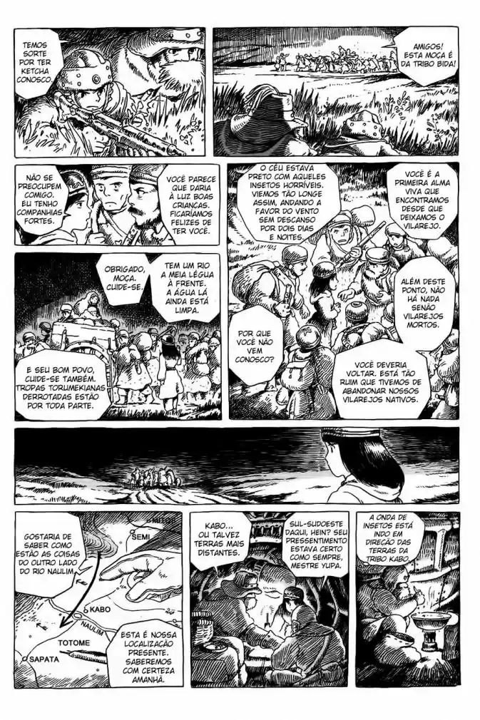 Read Kaze no Tani no Nausicaä (PT) Manga Online