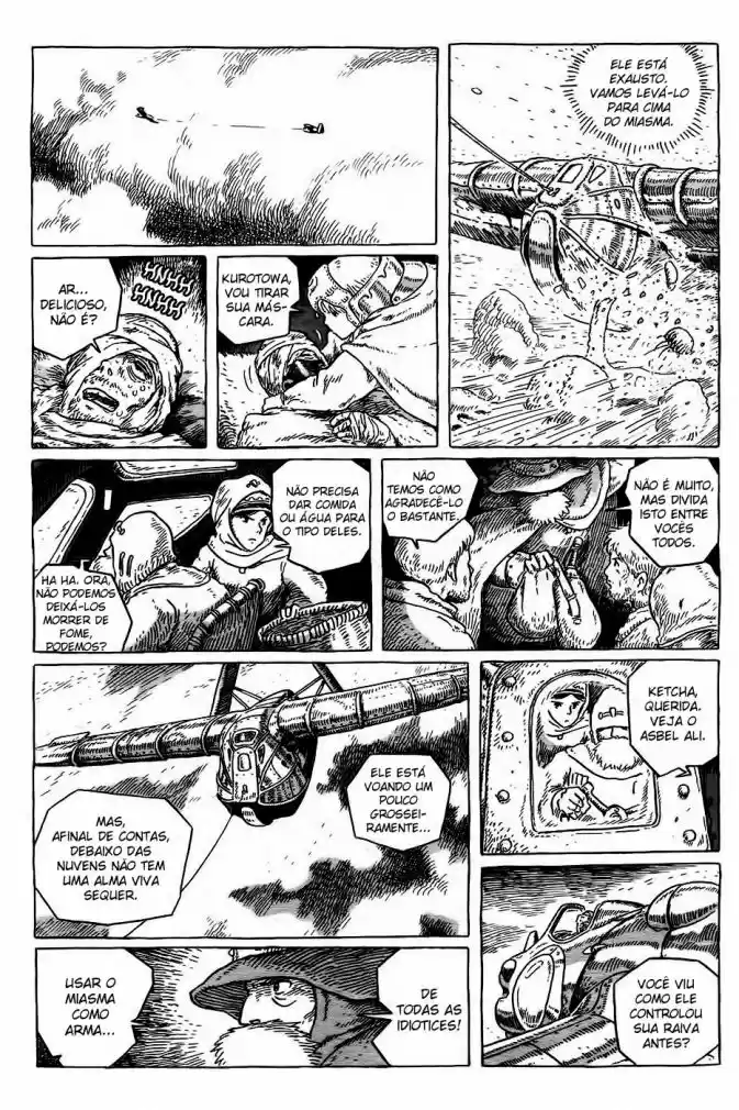 Read Kaze no Tani no Nausicaä (PT) Manga Online