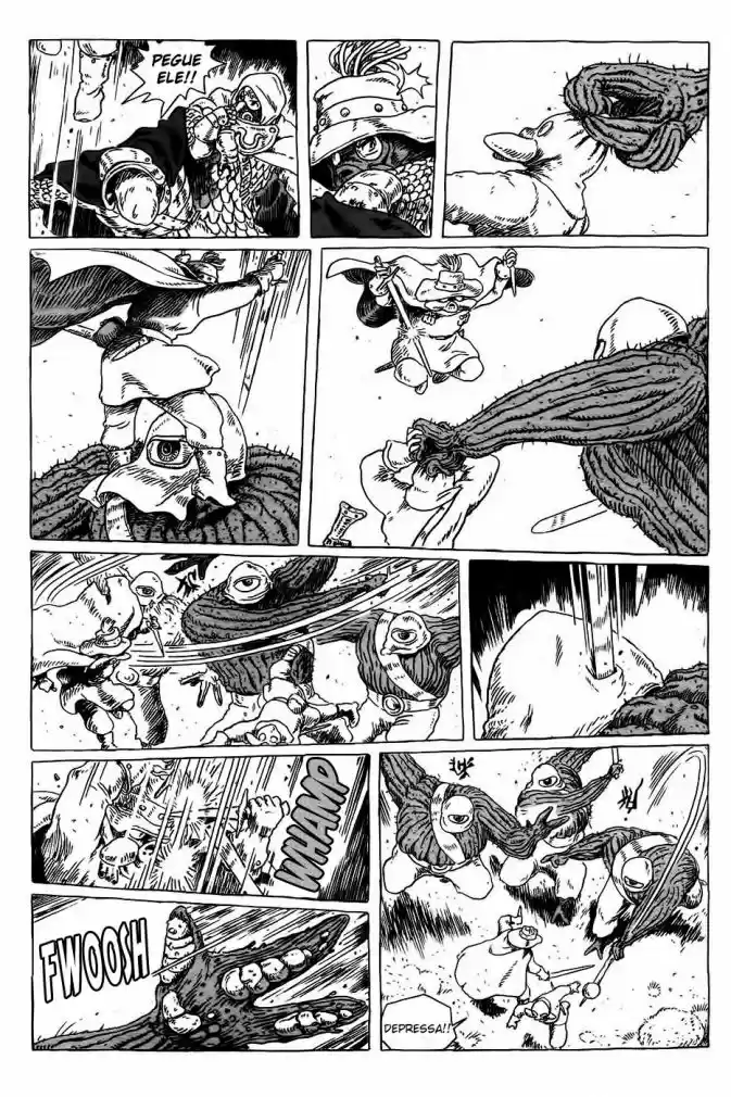 Read Kaze no Tani no Nausicaä (PT) Manga Online