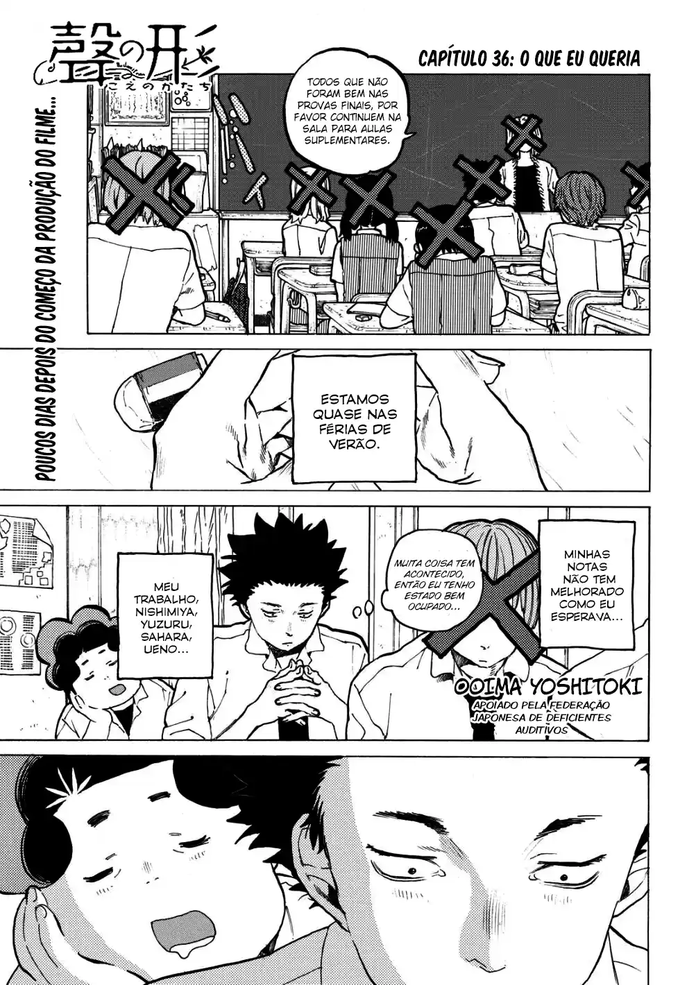 Read Koe no Katachi (PT) Manga Online